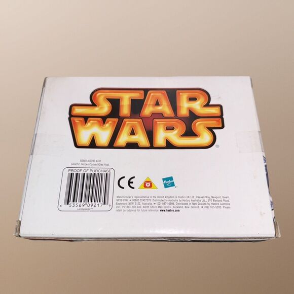 NIB Hasbro Star Wars Galactic Heroes Convertibles Land Speeder Luke Figure Set - Picture 5 of 11